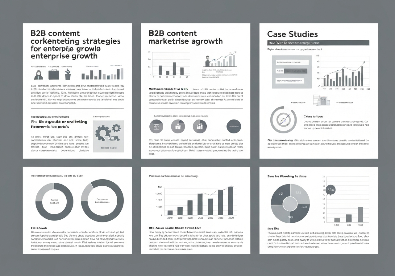Case Studies: Real-World Examples of B2B Growth - B2B content marketing strategies for enterprise gr