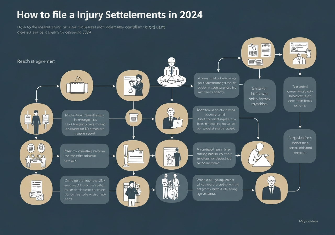 Negotiating Settlements in 2024 - how to file a personal injury claim in 2024