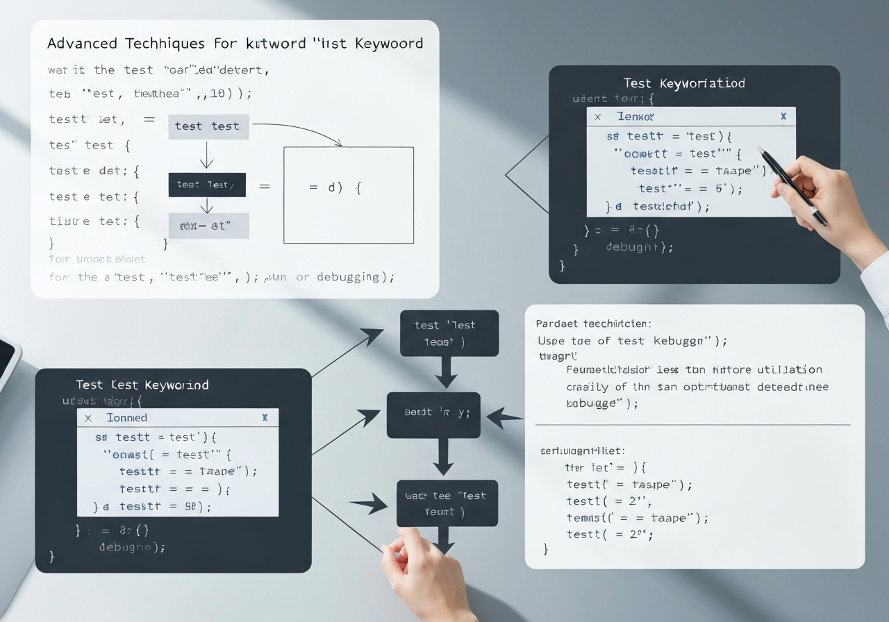 Advanced Techniques for Test Keyword Utilization - test keyword for debugging