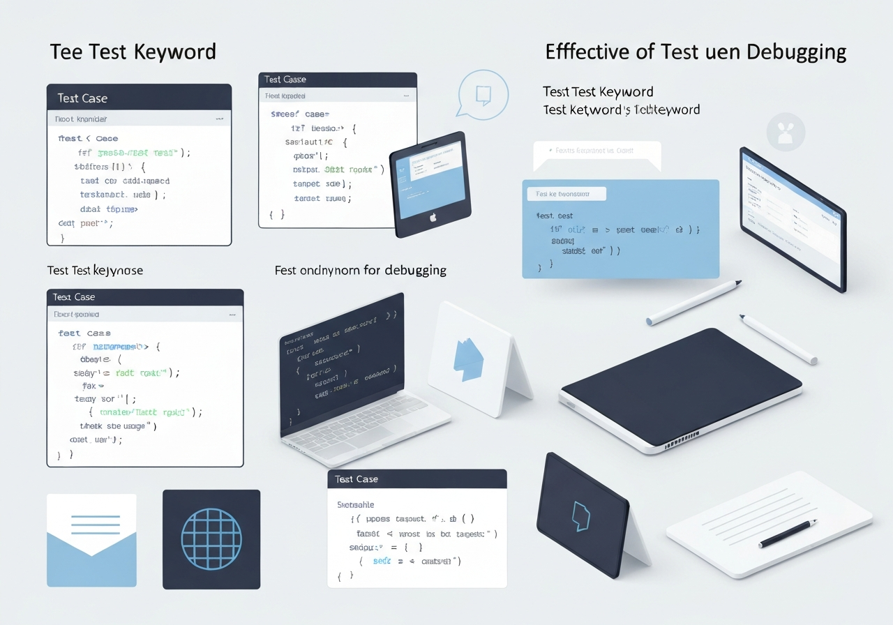 Real-World Examples of Effective Test Keyword Use - test keyword for debugging